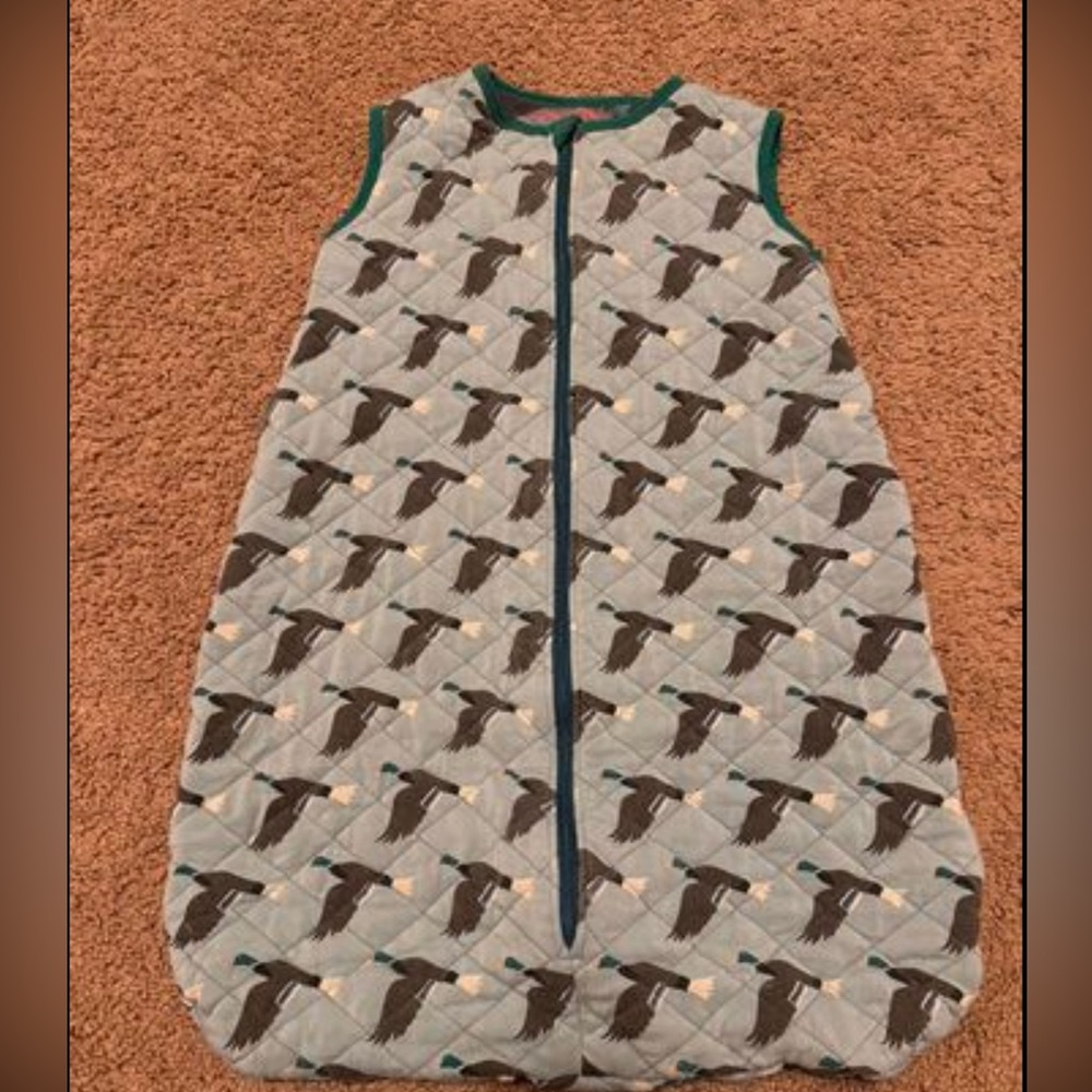 Kickee Pants quilted baby sleep sack 0-6 months